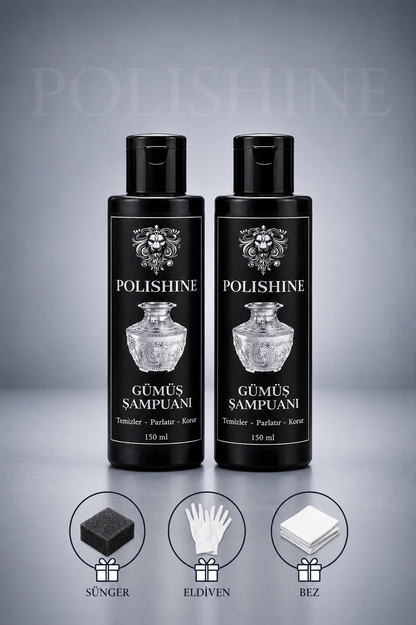 Gümüş Temizleme Ve Parlatıcı Şampuan 150ml 2 Adet