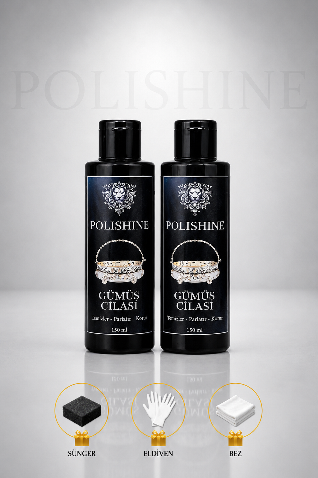 Gümüş Temizleyici ve Parlatma Cilası 150ml 2 Adet