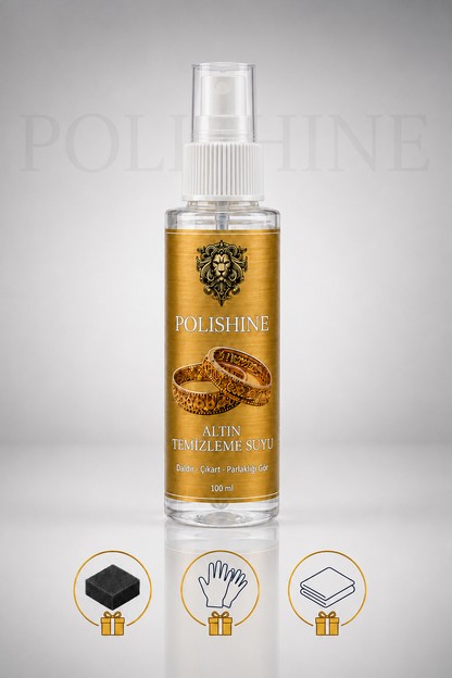 Altın & Çelik Takı Temizleme ve Parlatma Suyu 100 ml