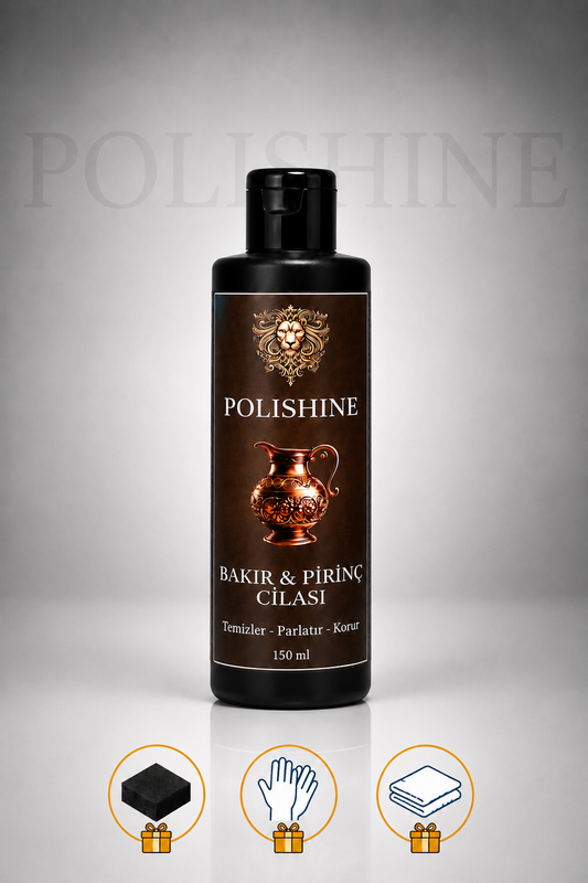 Bakır, Bronz, Pirinç ve Krom Temizleyici ve Parlatma Cilası 150ml