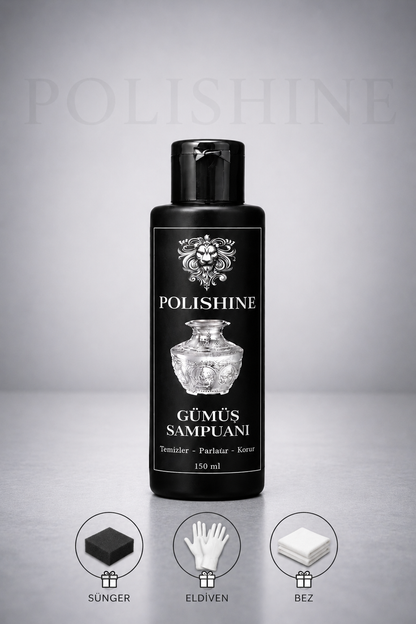 POLİSHİNE Gümüş Temizleme Ve Parlatıcı Şampuan 150ml